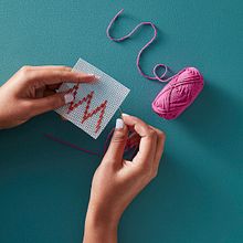 Hobbycraft x The Bargello Edit. Un progetto di Artigianato di Nerrisa Pratt - 25.10.2021