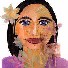 Mi Proyecto del curso: Retrato ilustrado en acuarela. Traditional illustration, Fine Arts, Painting, Drawing, Watercolor Painting, and Portrait Drawing project by Veronica Vallejo Calvo - 10.25.2021
