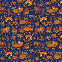 Mon projet du cours : Illustration numérique de motifs inspirés de la faune et la flore. Un proyecto de Ilustración tradicional, Pattern Design, Dibujo, Ilustración digital e Ilustración botánica de Emilie Arthaud - 25.10.2021