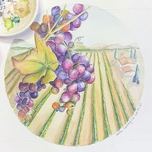 Parreiral . Fine Arts, and Watercolor Painting project by claudia regina - 10.25.2021