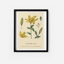 Yellow lily. Traditional illustration, Fine Arts, Painting, Drawing, Watercolor Painting, and Botanical Illustration project by Viktoria Zhulego - 10.24.2021