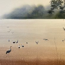 Painting watercolor using a photo reference . Watercolor Painting project by Christian Koivumaa - 10.25.2021