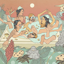 Jungle Cookies. Traditional illustration, Drawing, and Digital Illustration project by Celeste Byers - 05.03.2021