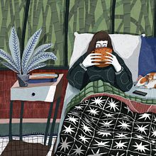 Mi Proyecto del curso: Historias ilustradas con Procreate: explora texturas y pinceles. Een project van Traditionele illustratie, Digitale illustratie, Digitale tekening, Sketchbook y Verhaallijn van Daniela Hernández - 25.10.2021