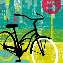 Cartel BICI. Un proyecto de Diseño, Diseño de carteles e Ilustración tradicional de ZORZAL - 26.10.2021