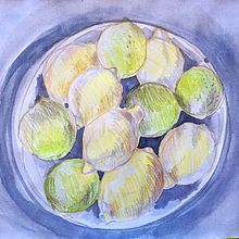 My project in Illustrating Nature: A Creative Exploration course. Traditional illustration, Painting, Drawing, Watercolor Painting, Ink Illustration, and Naturalistic Illustration project by Michaela Hájková - 10.26.2021
