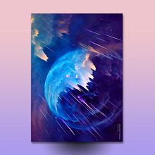 starcloud. Traditional illustration, Design, and VFX project by Savi H - 06.09.2019