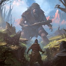 Fantasy. Un proyecto de Ilustración tradicional, Pintura, Pintura digital y Concept Art de Alejandro Burdisio - 17.06.2018