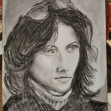Il mio progetto del corso: Ritratto realistico al carboncino.  project by Fabio Coluccia - 10.26.2021