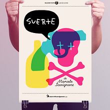 Suerte - Teatro. Un proyecto de Diseño y Diseño de carteles de ZORZAL - 26.10.2021