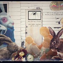 Never Enough Time. Traditional illustration, Collage, Paper Craft, Digital Illustration, Stor, telling, Digital Design, Communication, Narrative, and Editorial Illustration project by Sandy Brown Jensen - 10.26.2021