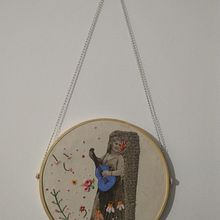 Meu projeto do curso: Bordado em fotografias. Photograph, Printing, Embroider, DIY, Collage, and Paper Craft project by dornelascb - 10.26.2021