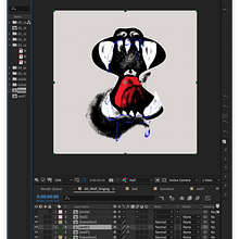 Wolf singing animation. Traditional illustration, Motion Graphics, Animation, 2D Animation, and Digital Illustration project by friedplanet - 10.27.2021