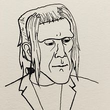 31 Days 31 Drawings . Ink Illustration project by Claudia Michaud - 10.26.2021
