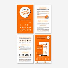 Flyer informativo para curso de formación. Un proyecto de Diseño y Diseño gráfico de Jonatán Mira - 27.10.2021