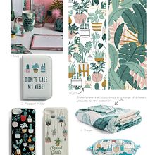 Creating Illustrations for Primark Homeware. Traditional illustration, Design, and Artistic Drawing project by Simply, Katy - 06.15.2019