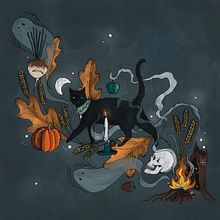 My project in Natural Illustration with Digital Painting course. Un proyecto de Ilustración tradicional, Dibujo, Ilustración digital, Dibujo realista, Pintura digital e Ilustración naturalista				 de Nicola Hawley - 26.10.2021