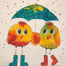 Mein Kursprojekt: Von Illustrationen zum Merchandise: Vermarkte deine Kunst . Ilustrasi tradisional, Desain Grafis, Pemasaran & Ilustrasi Digital proyek oleh queenquaas - 10.27.2021