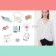 MANGO - textil. Un proyecto de Diseño e Ilustración tradicional de ZORZAL - 27.10.2021