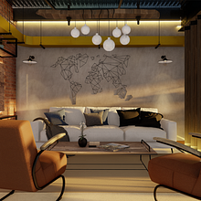 Apartamento Reymon | Proyecto del curso: Introducción al diseño sensorial de interiores.. Interior Architecture, Interior Design, Decoration, Interior Decoration, Retail Design, and Architecture project by Jogli Juracan Rosales - 10.26.2021