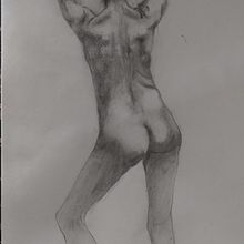 Mi Proyecto del curso: Dibujo de la figura humana en movimiento. Fine Arts, Sketching, Pencil Drawing, Drawing, and Realistic Drawing project by Esteban Lijalad - 10.27.2021