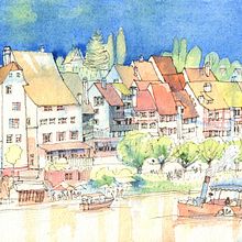 Bilder Franz Habermacher. Traditional illustration, and Painting project by Franz Habermacher - 10.27.2021