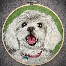 My project in Needle Felting: Paint Portraits with Wool course. Projekt z dziedziny Craft,  Tkactwo, Ilustracja naturalist i czna użytkownika ldmort - 23.11.2021