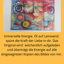Schwingungsenergie Bilder . Pintura a óleo projeto de Cuanita Müller - 27.10.2021