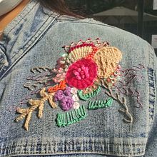 Mi Proyecto del curso: Técnicas avanzadas de bordado: puntadas y composiciones con volumen. Embroider project by Alejandra Fonseca - 10.28.2021