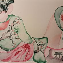31 Days -day 23. Traditional illustration project by lyannecoral15 - 10.28.2021
