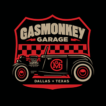 Gasmonkey Garage. Un progetto di Illustrazione tradizionale e Design di Clark Orr - 28.10.2021