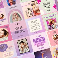 Podcast and Live Instagram Creator. Design, Traditional illustration, Social Media, Social Media Design, and UX / UI project by Sparrow & Snow - 05.21.2020