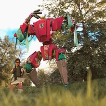 NIñaRobot. Un progetto di Direzione artistica, Character design 3D, 3D, Arte concettuale e Character design di Alan Sánchez Flores - 28.10.2021