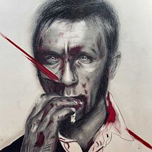 My project in Mixed Media Portraiture: Capturing Expressions and Emotions course. Un progetto di Belle arti, Disegno a matita, Disegno, Disegno di ritratti, Disegno realistico e Disegno artistico di Frank Z - 28.10.2021