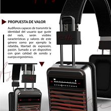 Riffs - Audifonos Rockeros . % Gerardo Gutiérrez Vázquez tarafından hazırlanan Tasarım, 3D, Editör, al Tasarım, Ve Ürün Tasarımı projesi - 08.18.2018