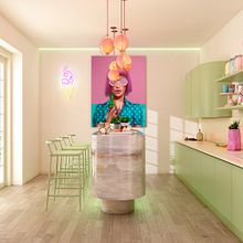 Soft & Organic Home. Design de interiores, Design, 3D, Esboçado, Infografia, Arquitetura de interiores, Arquitetura, e Design e fabricação de móveis projeto de Sara Pérez Juan - 29.10.2021