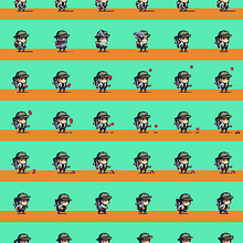 My project in Pixel Art Character Animation for Video Games course. Character Animation, Video Games, Pixel Art, and Game Development project by Liem Nguyen - 10.27.2021