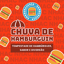 Meu projeto do curso de Copywriting: Peça "Chuva de Hamburguin" . Advertising, Marketing, Cop, writing, and Creativit project by Lucas Henrique - 10.30.2021