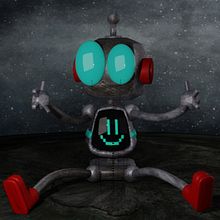 robot. Un proyecto de Diseño, 3D, Diseño de iluminación, Modelado 3D y Diseño de personajes de daniel_22 - 29.10.2021