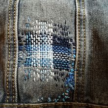 visible mending su yeans. Arts, and Crafts project by katia - 10.29.2021