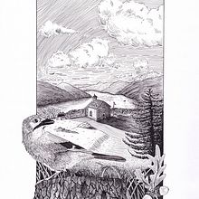 My project in Dip Pen and Ink Illustration: Capturing The Natural World course. Projekt z dziedziny Sketching,  R, sunek,  R, sunek art, st, czn, Sketchbook,  R, sunek atramentem, Ilustracja naturalist i czna użytkownika Manuela Naomi - 30.10.2021