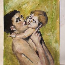My project in Expressive Oil Portraiture: Explore the Alla Prima Technique course. Fine Arts, Painting, and Oil Painting project by John Q - 10.30.2021