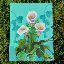 Mi Proyecto del curso: Pintura botánica con acrílico. Traditional illustration, Fine Arts, Painting, Acr, lic Painting, and Botanical Illustration project by Adriana Valenzuela - 10.30.2021