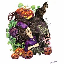 Mon projet du cours : Techniques d'aquarelle pour des illustrations féériques. Un proyecto de Ilustración tradicional, Dibujo, Pintura a la acuarela e Ilustración editorial de Amelie - 31.10.2021