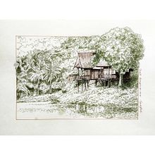 My project in Dip Pen and Ink Illustration: Capturing The Natural World course. Sketching, Drawing, Artistic Drawing, Sketchbook, Ink Illustration, Naturalistic Illustration, and Traditional illustration project by teckpoh.choo - 10.31.2021