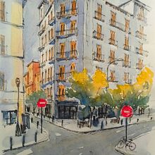 Mi Proyecto del curso: Sketching arquitectónico para ilustraciones urbanas. Un proyecto de Diseño, Ilustración tradicional, Bocetado, Ilustración arquitectónica y Sketchbook de walter_maggi - 01.11.2021
