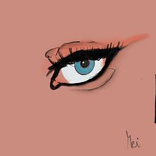 Eye . Un progetto di Illustrazione tradizionale di Mei CG - 01.11.2021