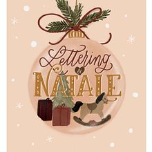 Lettering di Natale Ein Projekt aus dem Bereich Traditionelle Illustration, Lettering, Digitales Lettering, H und Lettering von Chiara Bacchini - 01.11.2021