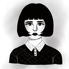 My project in Traditional Drawing Techniques with Procreate course. Traditional illustration, Drawing, Digital Illustration, Portrait Drawing, and Digital Drawing project by Annie Lee - 11.01.2021