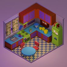Taca y a comer. Motion Graphics, Design, 3D, and 3D Animation project by Patricia Coello Criado - 04.02.2021